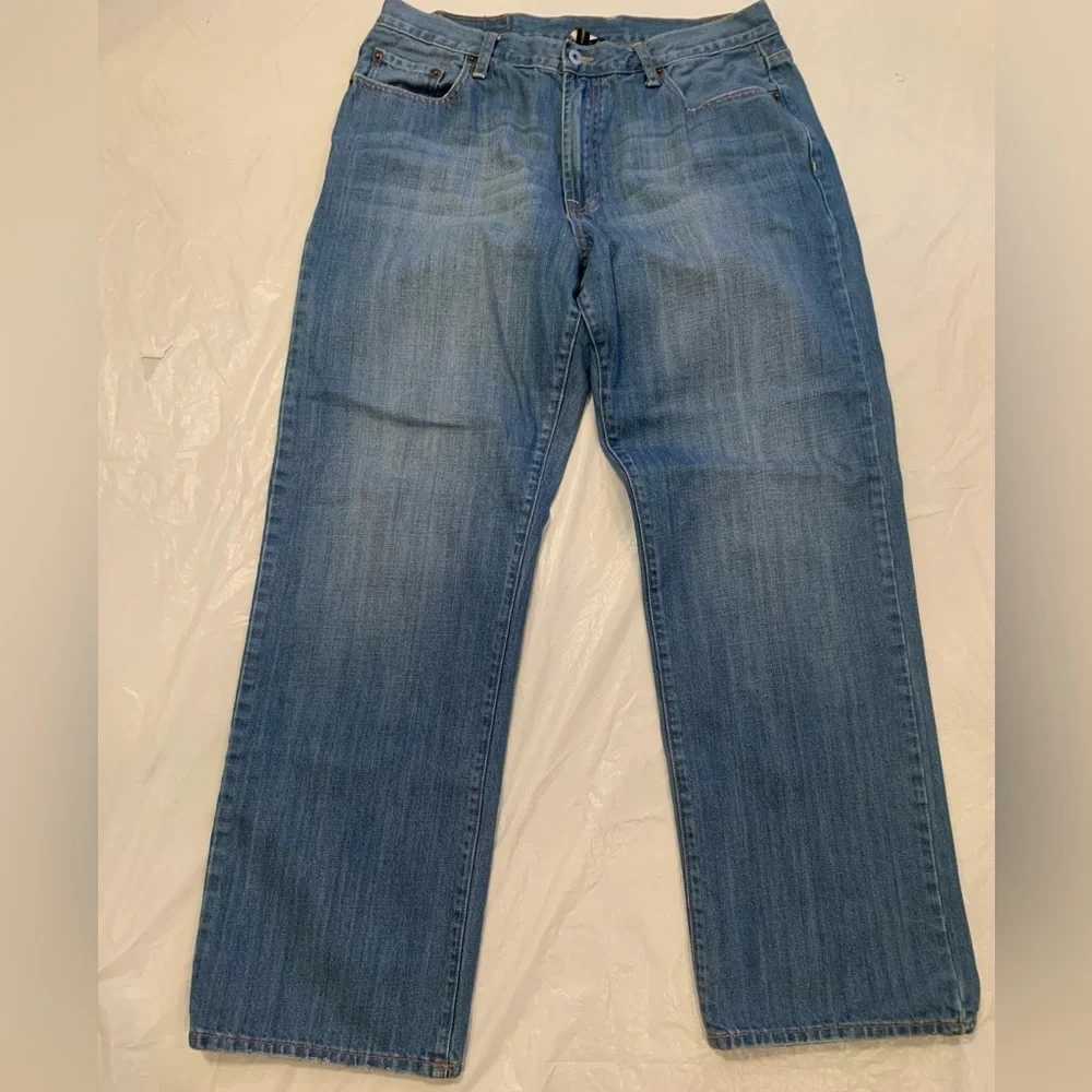 Lucky Brand Straight Leg 165 Med Wash Men’s Jeans Size 36x32